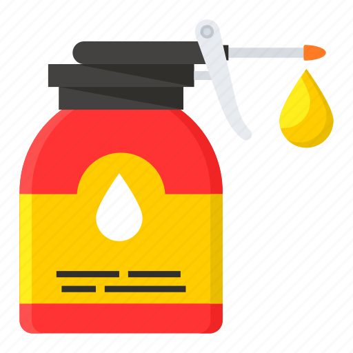 Spray gun, oil, petroleum, diesel, sprayer, pneumatic icon - Download on Iconfinder