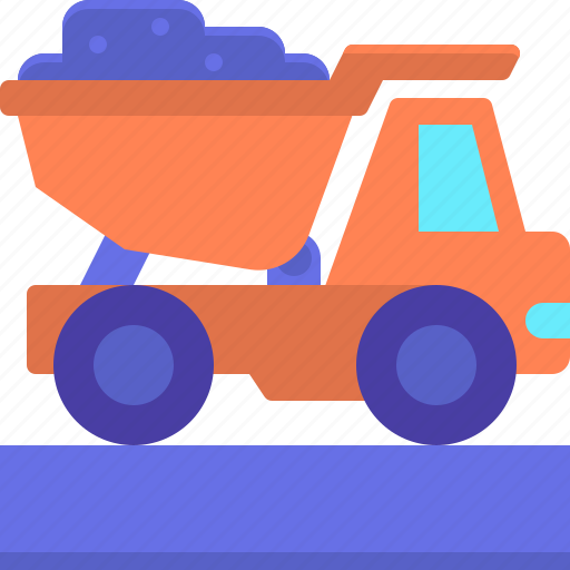 Mining, transport, truck, vehicle icon - Download on Iconfinder