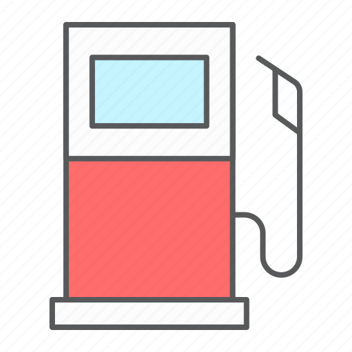 Gas, station, fuel, gasoline, petrol, pump icon - Download on Iconfinder
