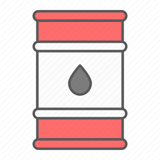 Oil, barrel, drum, container, gallon, fuel, industry icon - Download on Iconfinder