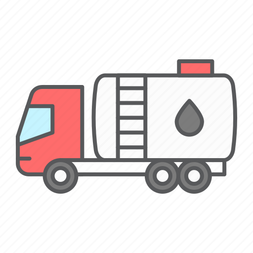 Oil, tanker, truck, fuel, logistics, tank, vehicle icon - Download on Iconfinder