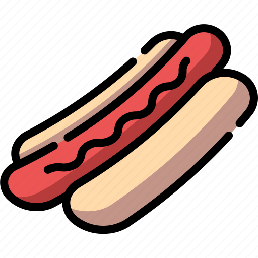 Food, hotdog, mustard, sandwich, sausage icon - Download on Iconfinder