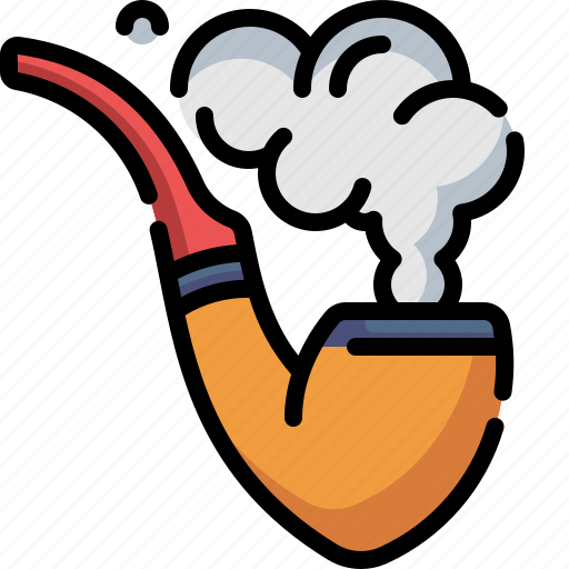 Pipe, smoke, smoke pipe, smoking, tobacco icon - Download on Iconfinder