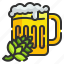 alcohol, beer, beverage, hop, organic, plant, pub 
