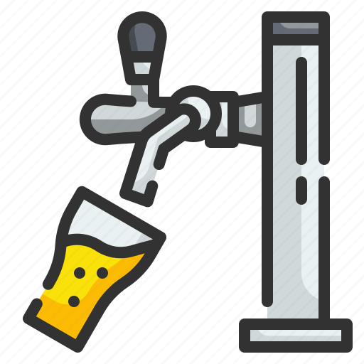 Alcohol, beer, beverages, brewery, faucet, pub, tap icon - Download on Iconfinder