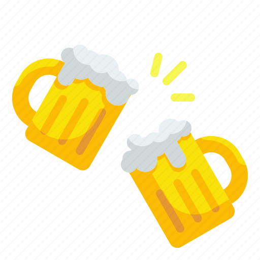 Alcohol, beer, beverage, celebration, cheers, drinks, mug icon - Download on Iconfinder