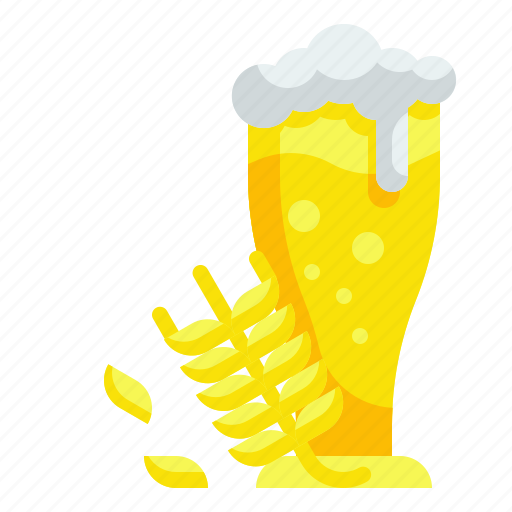 Alcoholic, beer, drink, grains, mug, pub, wheat icon - Download on Iconfinder