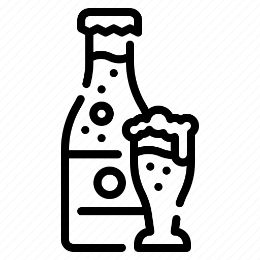 Alcohol, beer, beverages, bottle, drink, glass, mug icon - Download on Iconfinder