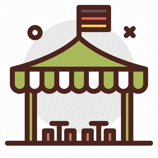 Tent, holiday, festival, germany icon - Download on Iconfinder