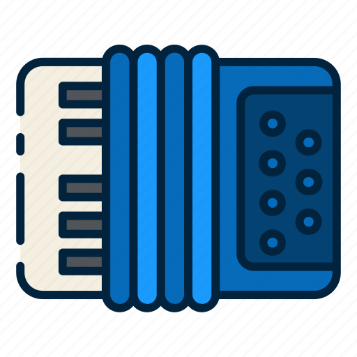 Accordion, instument, music, oktoberfest, keyboard, musical, audio icon - Download on Iconfinder