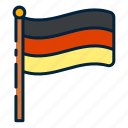 german, flag, festival, country, germany, republic, german flag, oktoberfest, europe