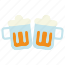 beer, mug, cheers, alcohol, beverage, pub, bar