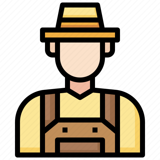 Farmer, jobs, job, profession, avatar, occupation, professions icon - Download on Iconfinder