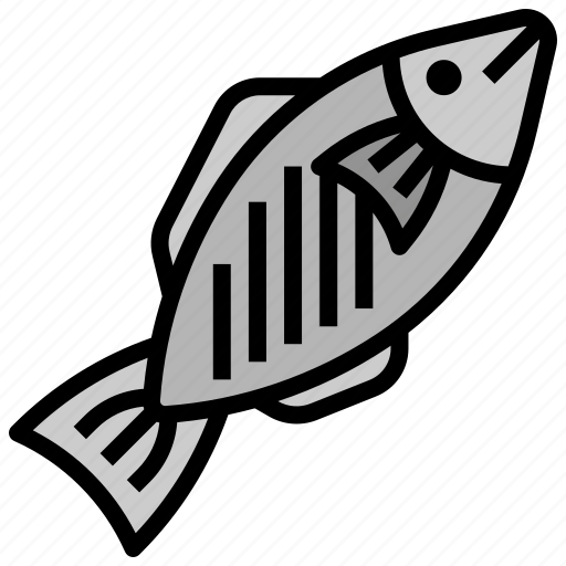 Restaurant, grill, bbq, fish, cooking, food, barbecue icon - Download on Iconfinder