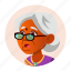 aged, avatar, expression, grandmother, hindu, indian, old 