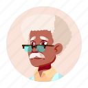 african, avatar, black, grandfather, man, old, people