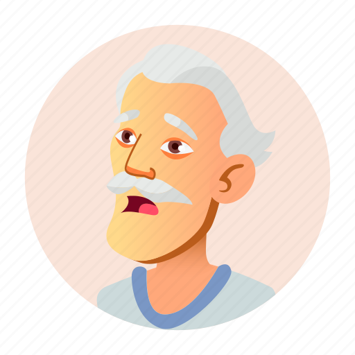 Asian, avatar, china, grandfather, japan, old, people icon - Download on Iconfinder