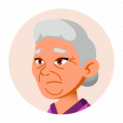 Asian, avatar, china, grandmother, japan, old, people icon - Download on Iconfinder