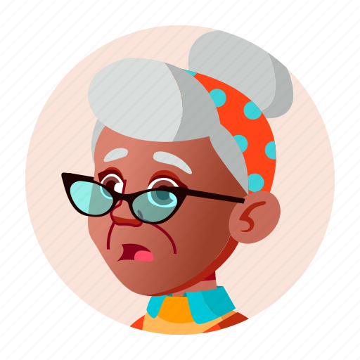 African, avatar, black, face, grandfather, old, people icon - Download on Iconfinder