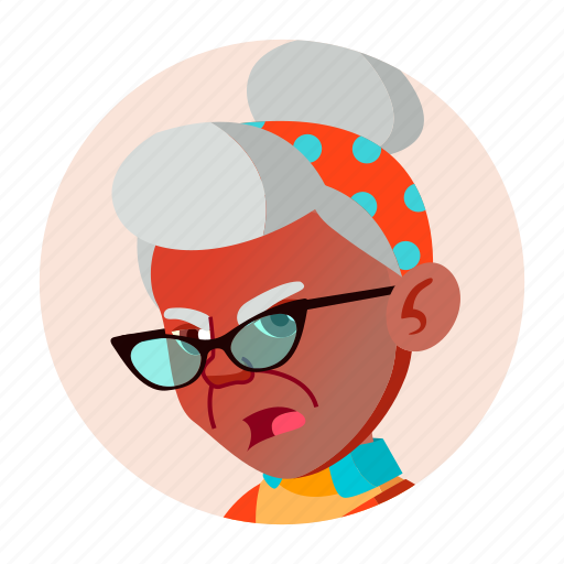 African, aged, avatar, black, face, grandfather, people icon - Download on Iconfinder