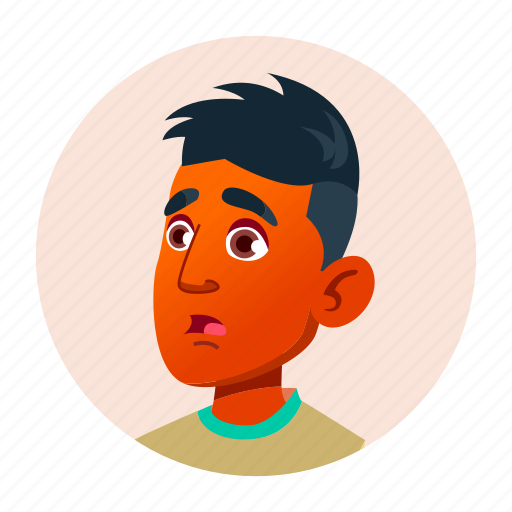 Arab, avatar, boy, emotion, expression, teen, university icon - Download on Iconfinder