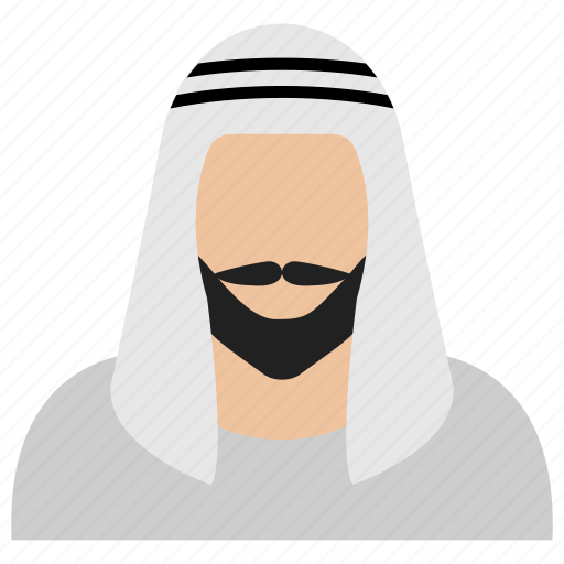 Arab, arabian, arabic person, egyptian, male arab icon - Download on Iconfinder
