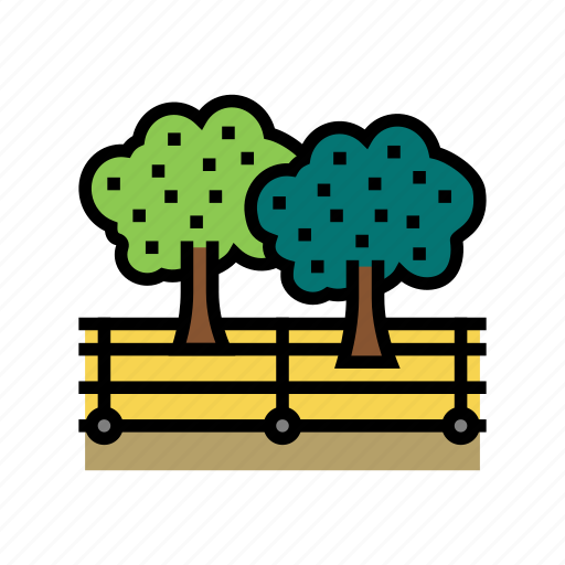 Harvesting, berries, field, olive, production, tree icon - Download on Iconfinder