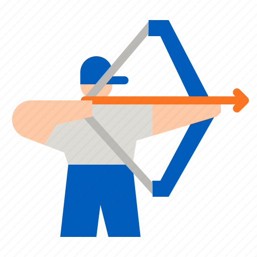 Archery, archer, sport, athlete, weapon icon - Download on Iconfinder