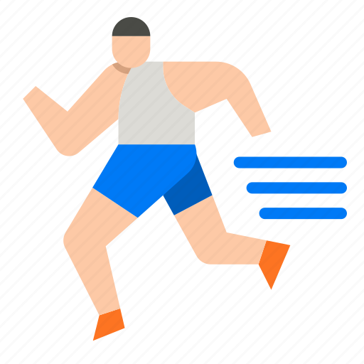 Athletic, race, sport, runner, athlete icon - Download on Iconfinder