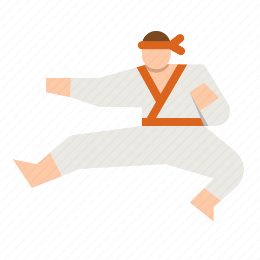Karate, martial, art, sport, competition icon - Download on Iconfinder