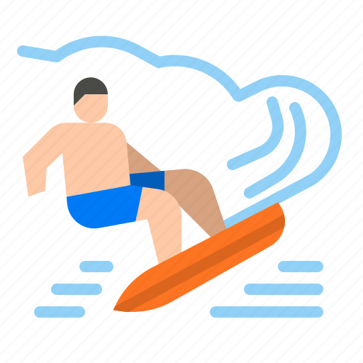 Surfing, surf, board, sport, competition icon - Download on Iconfinder