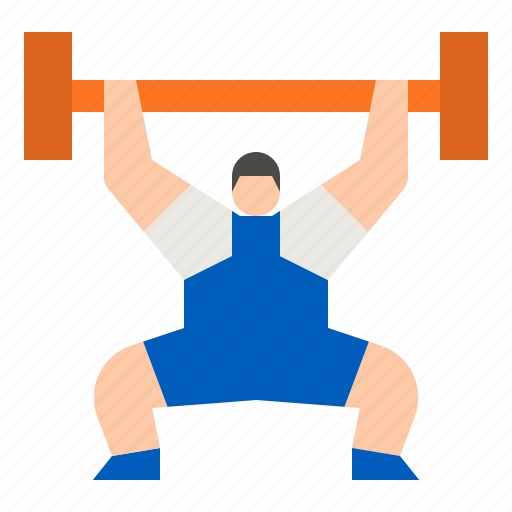 Weightlifting, weightlifter, excercise, weight, sport icon - Download on Iconfinder