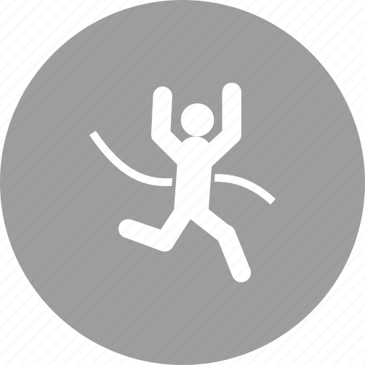 Crossing, finish, line, olympic, race, runner, sport icon - Download on Iconfinder