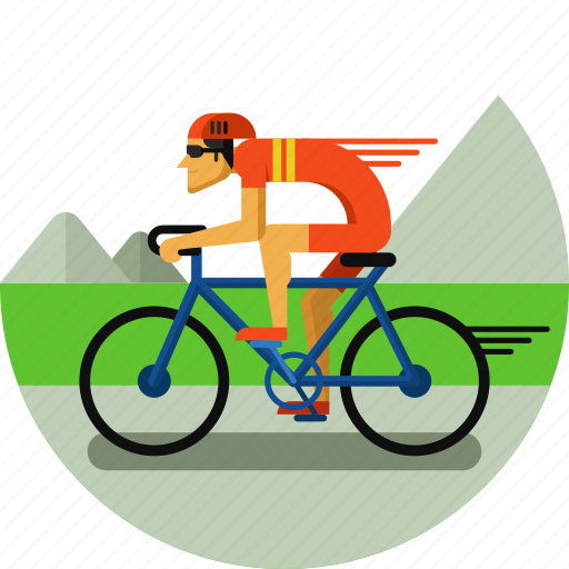 Bicycle, cycler, cycling, olympic sport, road, sports icon icon - Download on Iconfinder