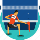 ball, net, olympic sports, racket, table, table tennis icon, tennis