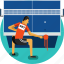 ball, net, olympic sports, racket, table, table tennis icon, tennis 