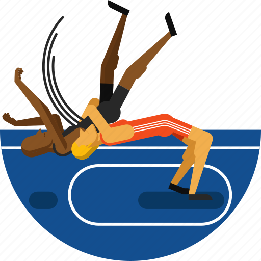 Olympic sports, ring, wrestlers, wrestling, sports, wwe icon icon - Download on Iconfinder
