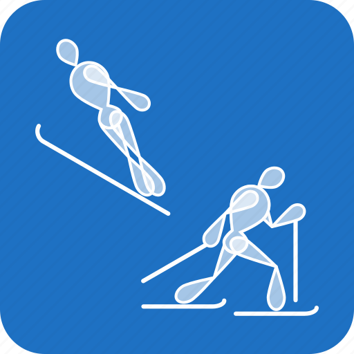 Nordic combined, olympics, sports, winter icon - Download on Iconfinder