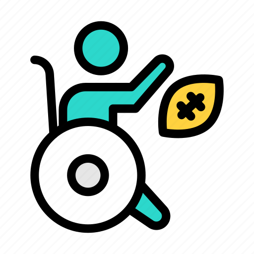 Wheelchair, handicap, disable, rugby, sport icon - Download on Iconfinder