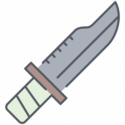 Knife, army, battle, blade, millitary, war, weapon icon - Download on Iconfinder