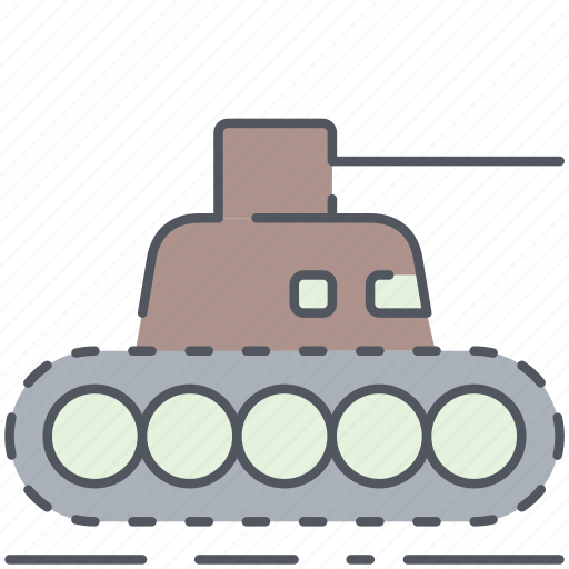 Tank, army, battle, millitary, vehicle, weapon, world war icon - Download on Iconfinder