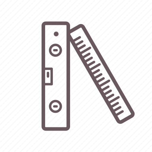 Build, construct, engineer, level, measure, plain, ruler icon - Download on Iconfinder