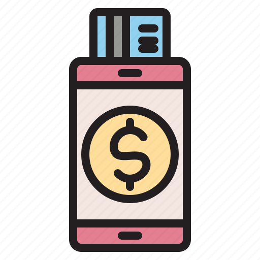 Payment, mobile, smartphone, credit, card, money, online icon - Download on Iconfinder