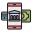 mobile, banking, online, credit, card, bank, money, finance 