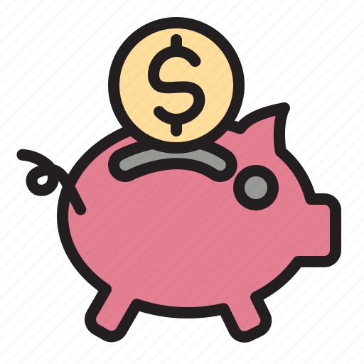 Deposit, piggy, savings, coin, money, investment, bank icon - Download on Iconfinder