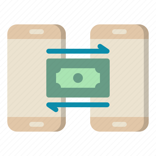 Money, transfer, mobile, smartphone, online, banking, payment icon - Download on Iconfinder