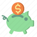deposit, piggy, savings, coin, money, investment, bank