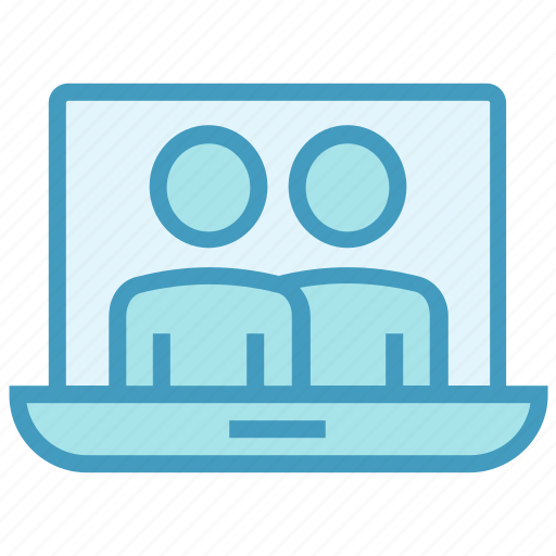 Business, employees, group, laptop, notebook, online business, teamwork icon - Download on Iconfinder