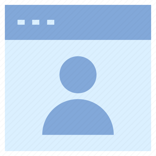 Business, online business, user, user page, web page icon - Download on Iconfinder