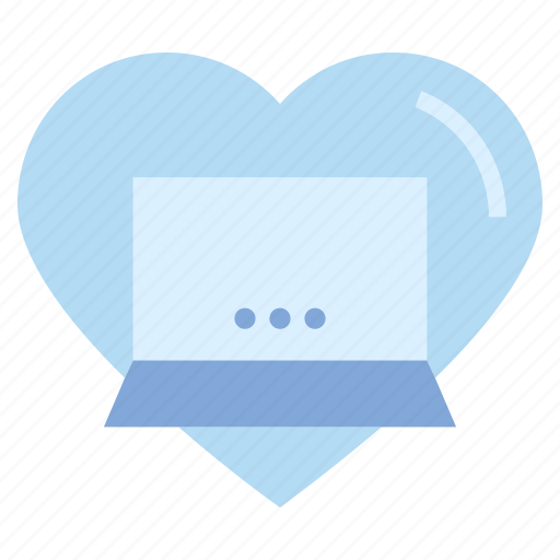 Business, favorite, heart, laptop, like, online business icon - Download on Iconfinder